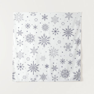 Tenture Motif Snowflake