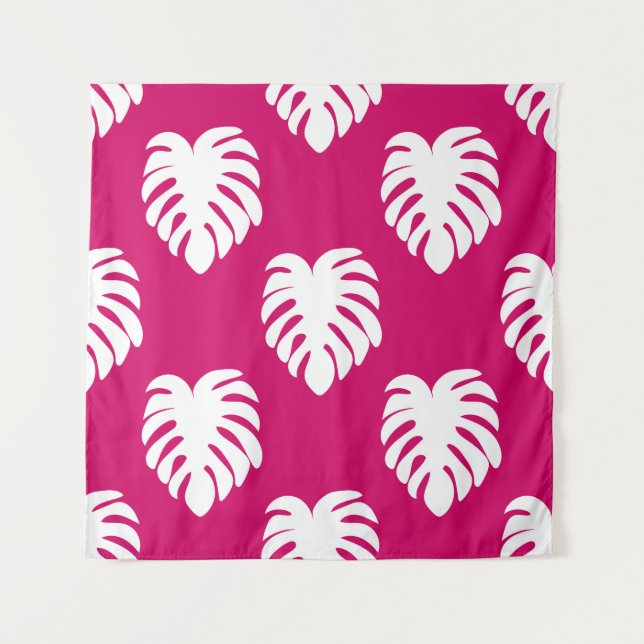Tenture Motif transparent tropical avec monstère. art, dos (Devant)