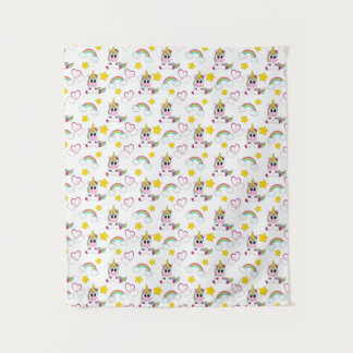 Tenture Motif Unicorn