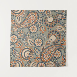 Tenture Motif vintage sans couture Paisley. Arrière-groupe