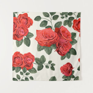 Tenture Motif vintage sans faille avec roses