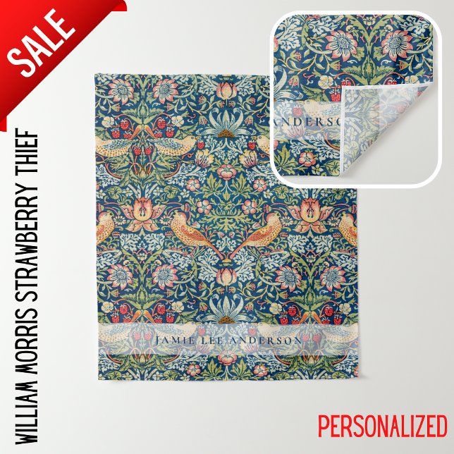 Tenture Motif William Morris Birds de marque personnalisée (Créateur téléchargé)