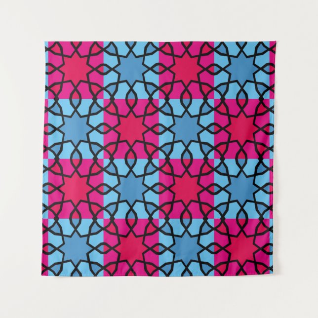 Tenture Motifs géométriques islamiques, qui sont très gent (Devant)