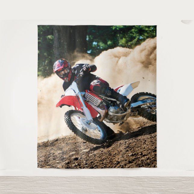 Tenture Motocross (Devant)
