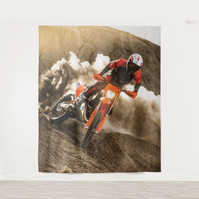 Tenture Motocross Rider (Devant)