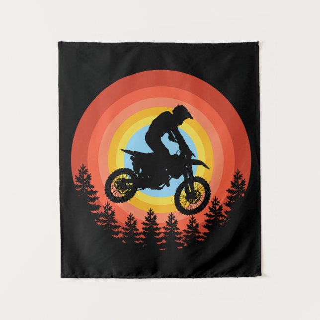 TENTURE MOTOCROSS RIVER VINTAGE SUNSET (Devant)
