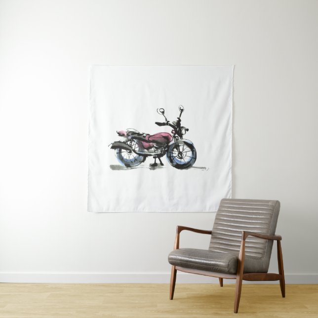 Tenture Motorcycle (En situation)