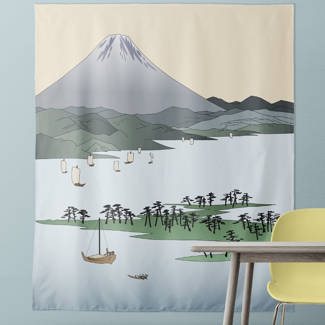 Tenture Mount Fuji (Créateur téléchargé)