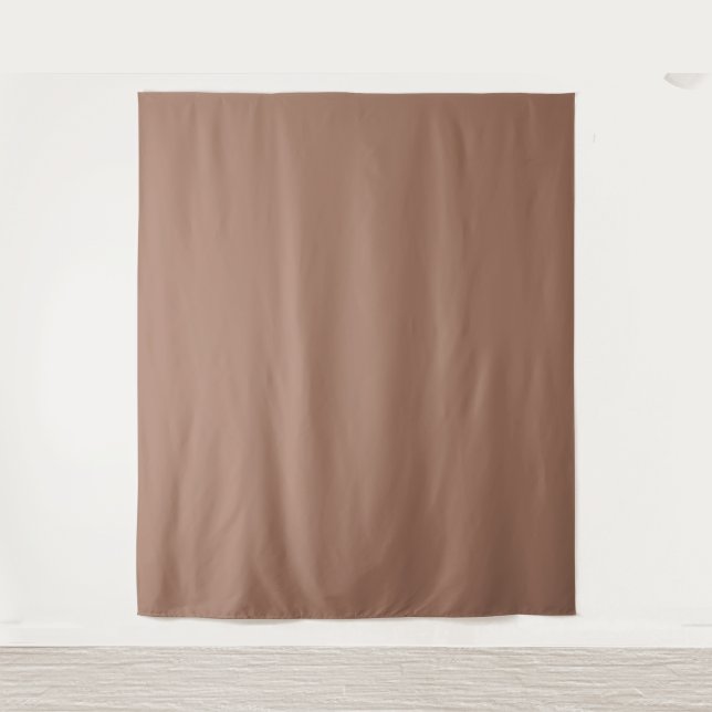 Tenture Mousse au Moka Tendance Élégant Uni  (Devant)