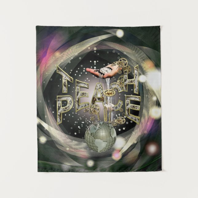 Tenture Mouvement pour la paix (Devant)