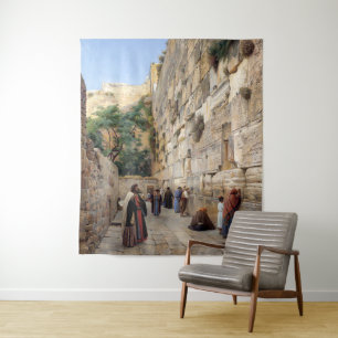 Tenture Mur des Lamentations   Gustav Bauernfeind  