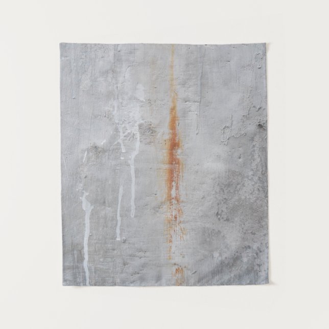 Tenture Mur en béton gris (Devant)