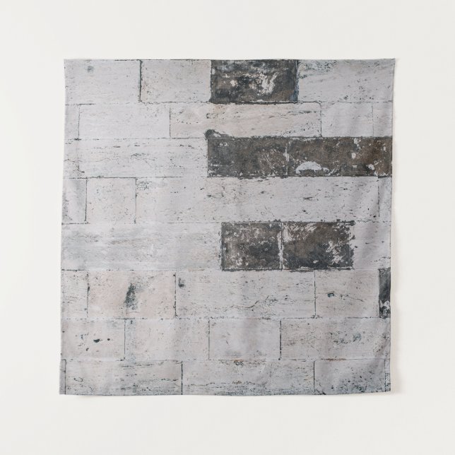 Tenture Mur en ciment gris (Devant)