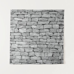 Tenture Mur en pierre grise, arrière - plan abstrait.