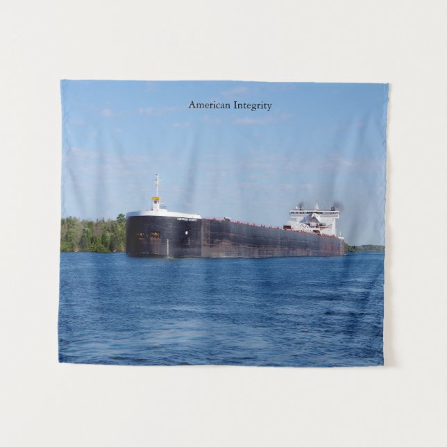 Tenture Murale American Integrity (Devant (Horizontal))