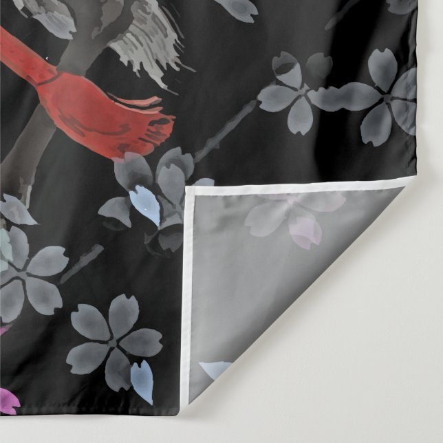 Tenture Murale Carré samouraï (57" x 57") (Détail)