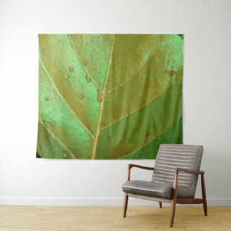 Tenture Murale Closeuse de feuille de raisin marin