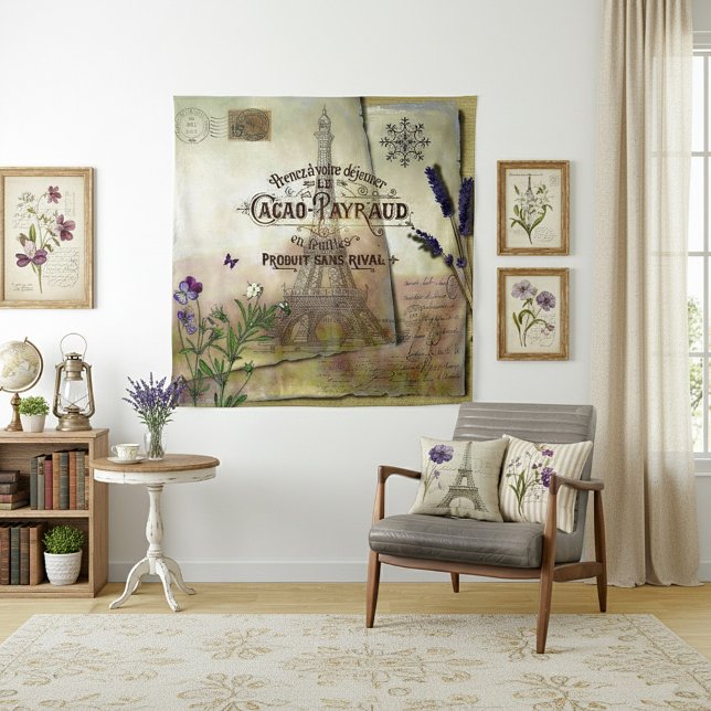 Tenture Murale Collage français (Créateur téléchargé)