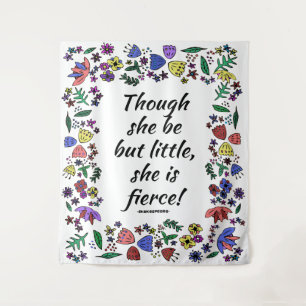 Tenture Murale Elle est Fierce Large