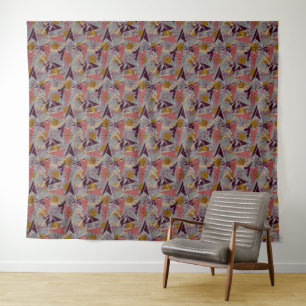 Tenture Murale Flèches atomiques   Design Moderne Du Milieu Du Si
