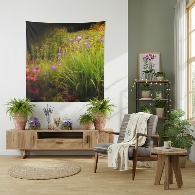 Tenture Murale Fleurs sauvages (Créateur téléchargé)