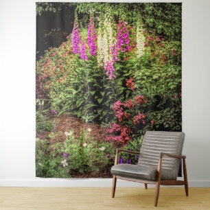 Tenture Murale Foxglove Garden Design Mur pendaison