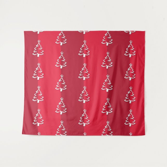 Tenture Murale Joyeux Noël (Devant (Horizontal))