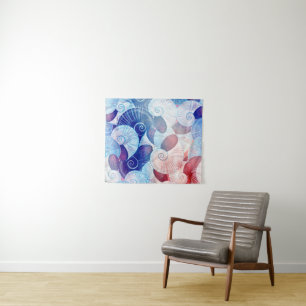 Tenture Murale Motif de scène de coquillage