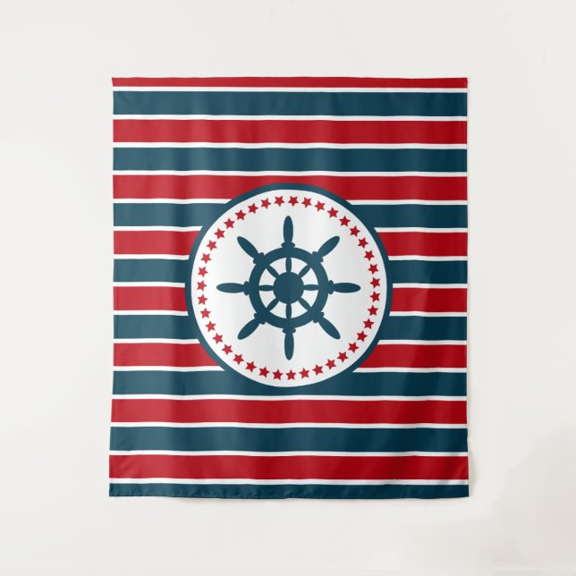 Tenture Murale Nautical design (Devant)