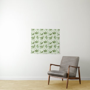Tenture Murale Palmettes tropicales