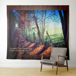 Tenture Murale Paysage de Country Road en impression d'art fin