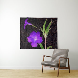 Tenture Murale Petunia violet mexicain
