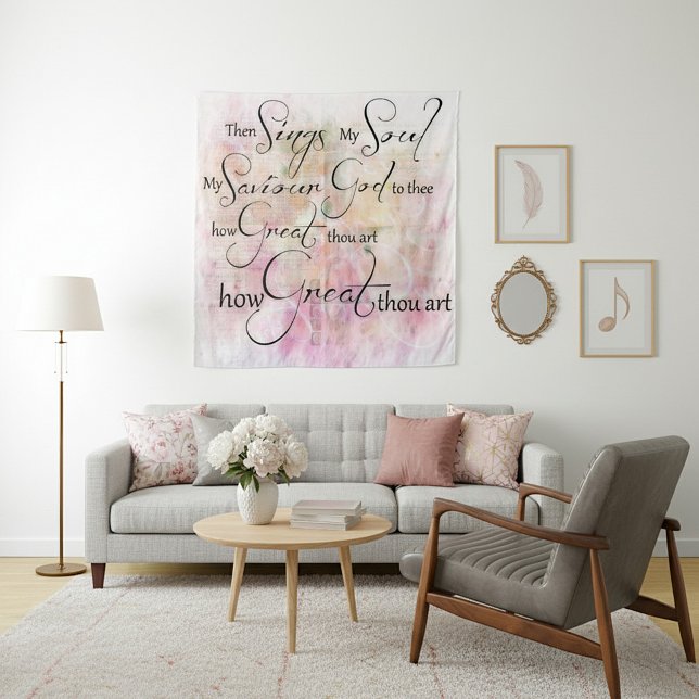 Tenture Murale Que tu es grand (Créateur téléchargé)