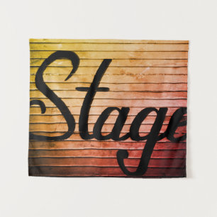 Tenture Murale SYMBOLE Vintage "Stage" rustique