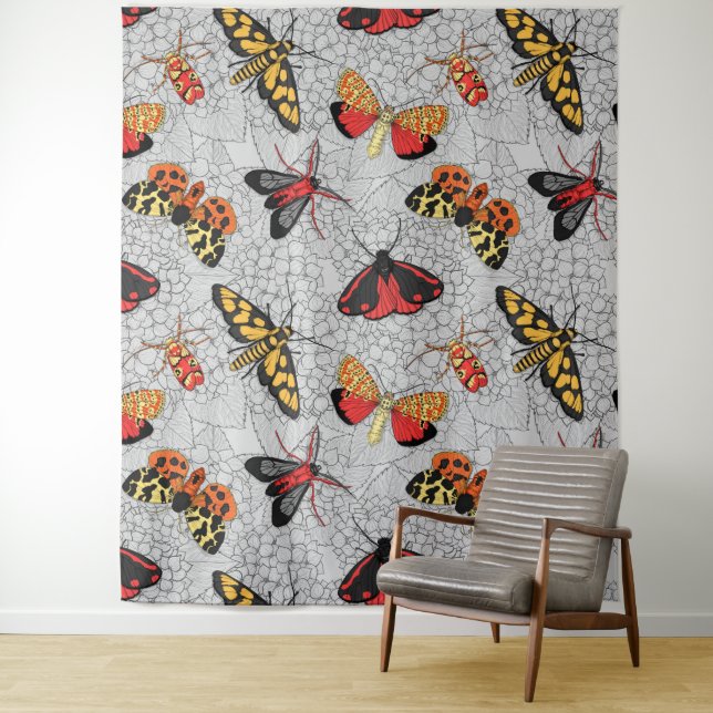 Tenture Nappes phréatiques sur l'hydrangée (En situation)