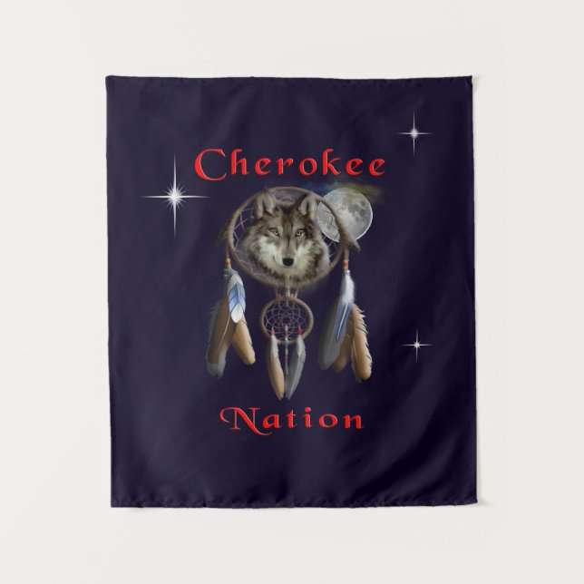 Tenture Nation cherokee (Devant)