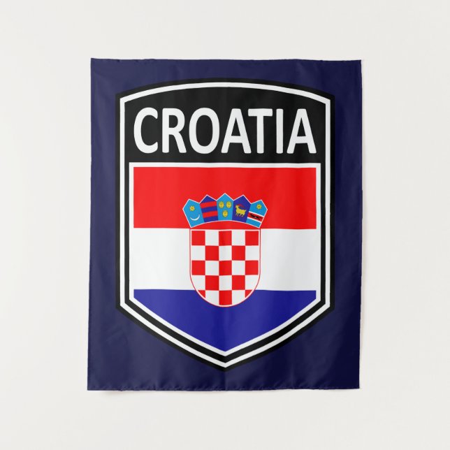 Tenture National - Croatie (Devant)