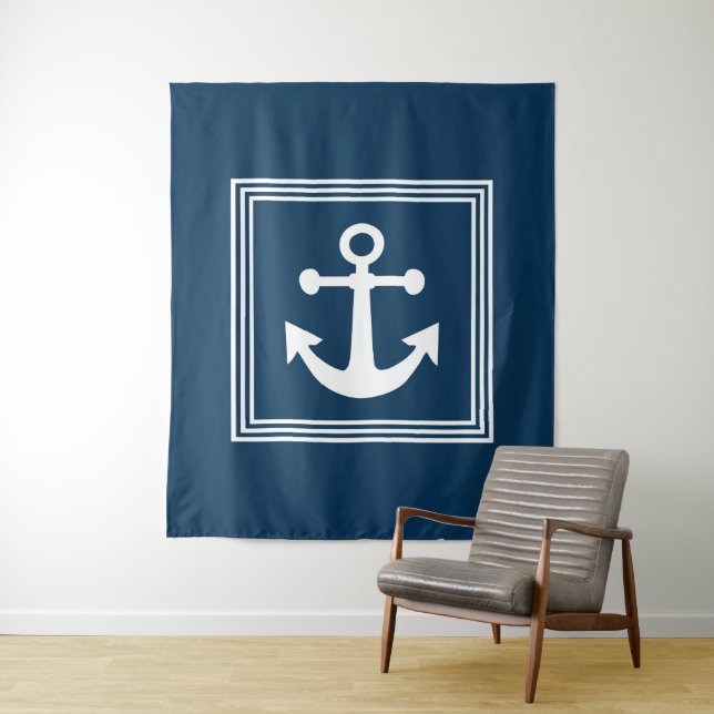 Tenture Nautical design (En situation)