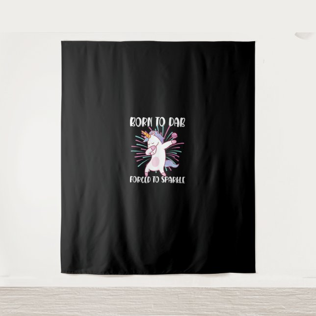 Tenture Né à Dab forcé à étinceler des fantasmes Dabbing a (Devant)