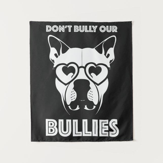 Tenture ne intimidez pas nos brutes (Devant)