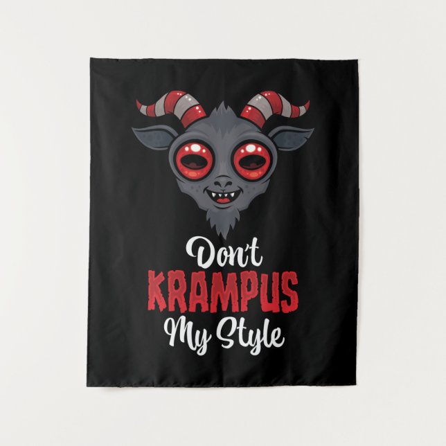 Tenture Ne Krampus Pas Mon Style (Devant)
