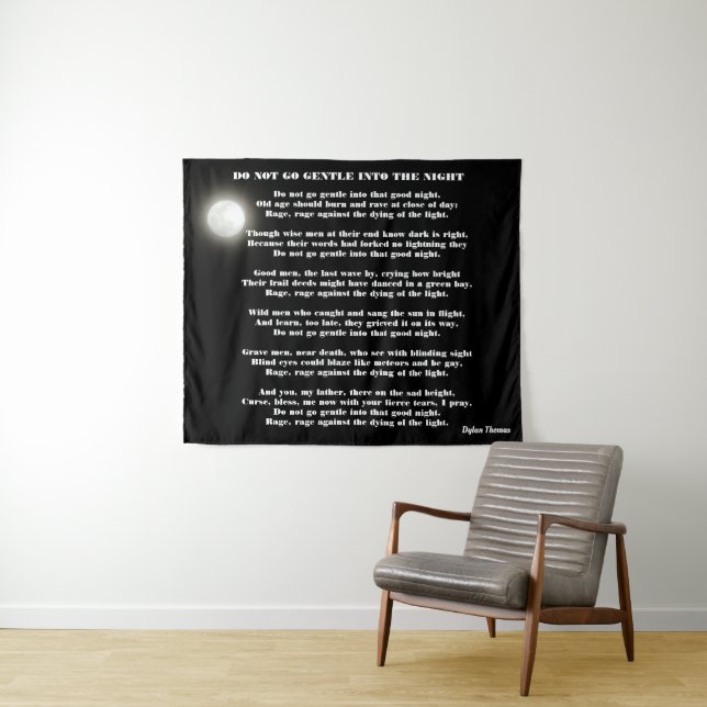 TENTURE NE PASSEZ PAS GÊTEMENT DANS LA NUIT  (En situation (horizontale))