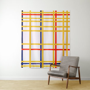 Tenture New York City I Piet Mondrian