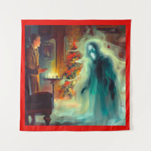 Tenture Noël Carol Fantôme de Noël Futur
