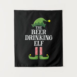 Tenture Noël d'anniversaire de boisson de bière