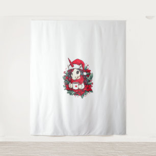 Tenture Noël Unicorne Décor Filles Garçons Enfants Noël