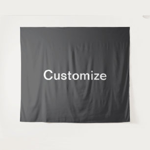 Tenture Nom modifiable en gras moderne, entreprise ou marq