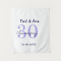 nom simple lettre gras violet 30e anniversaire