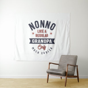 Tenture Nonno comme un grand-père régulier seulement beauc