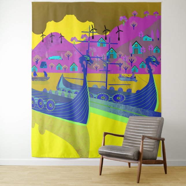 Tenture Norvège (En situation)